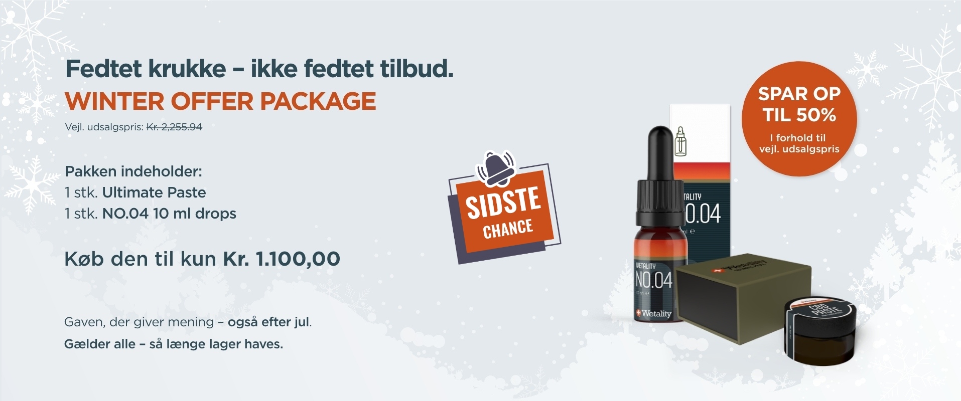 Winter offer package - LAST CHANCE