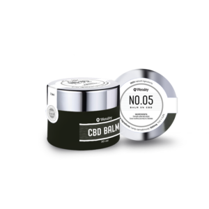 NO.05 – 5% CBD Balm - 1500 mg CBD, with natural ingredients like coconut oil and cannabis extract for skin nourishment and protection.