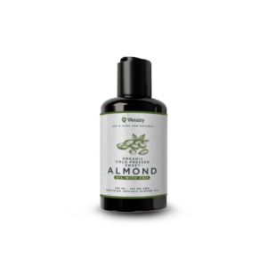 Sweet Almond Oil + CBD – Rich, nourishing oil with CBD for skin hydration and rejuvenation, packed with vitamins and antioxidants.