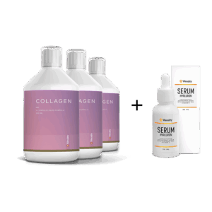 Wetality Collagen & Hyaluron Serum – nourish your skin inside & out with collagen, CBD, hyaluron & vitamin C for radiant, hydrated glow.