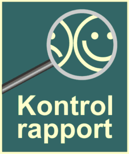 fødevarestyrelsen smiley rapport logo